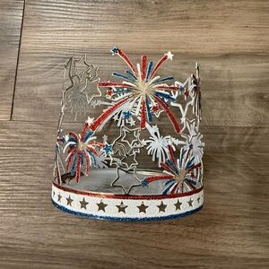 Bath and Body Works 3 Wick Firework Candle Holder